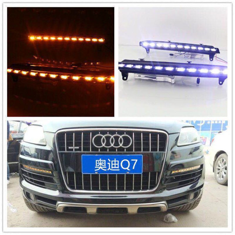 Dagsljuset för Audi Q7 2009 2015,Foglap för Audi Q7 2009 2015 DRL